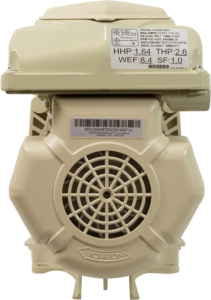 Pentair WhisperFlo VST Variable-Speed Pool Pump, 2.6 HP | 011533 – view 4 by Pool Supply Wholesale