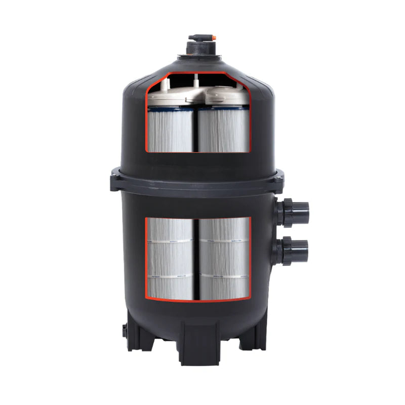 Hayward SwimClear Multi-Element Cartridge Filter, 325 sq ft | W3C3030 – view 2 by Pool Supply Wholesale