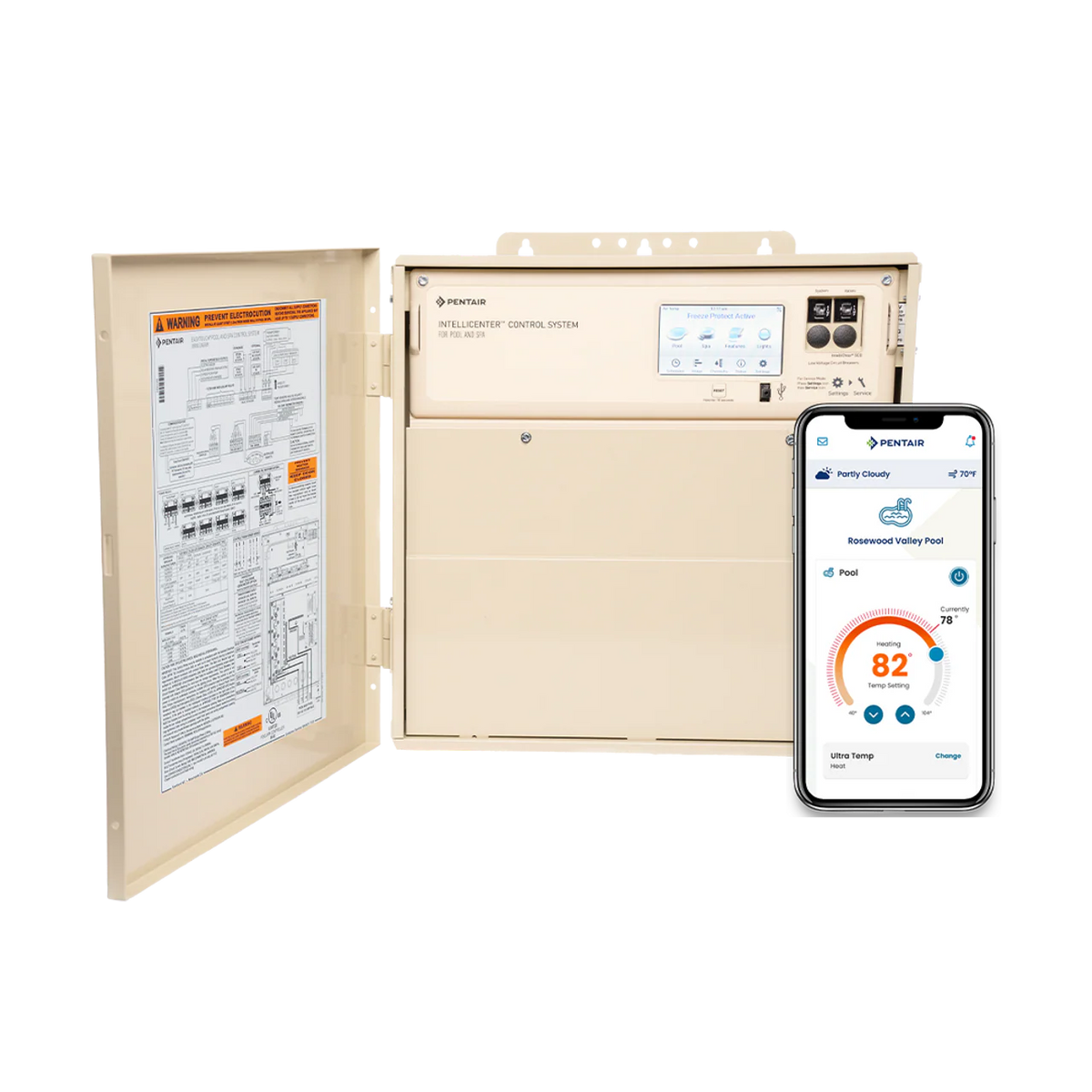 Pentair IntelliCenter LITE i5PS Pool & Spa Control System with 2 Actuators & WiFi | 523910 – view 2 by Pool Supply Wholesale