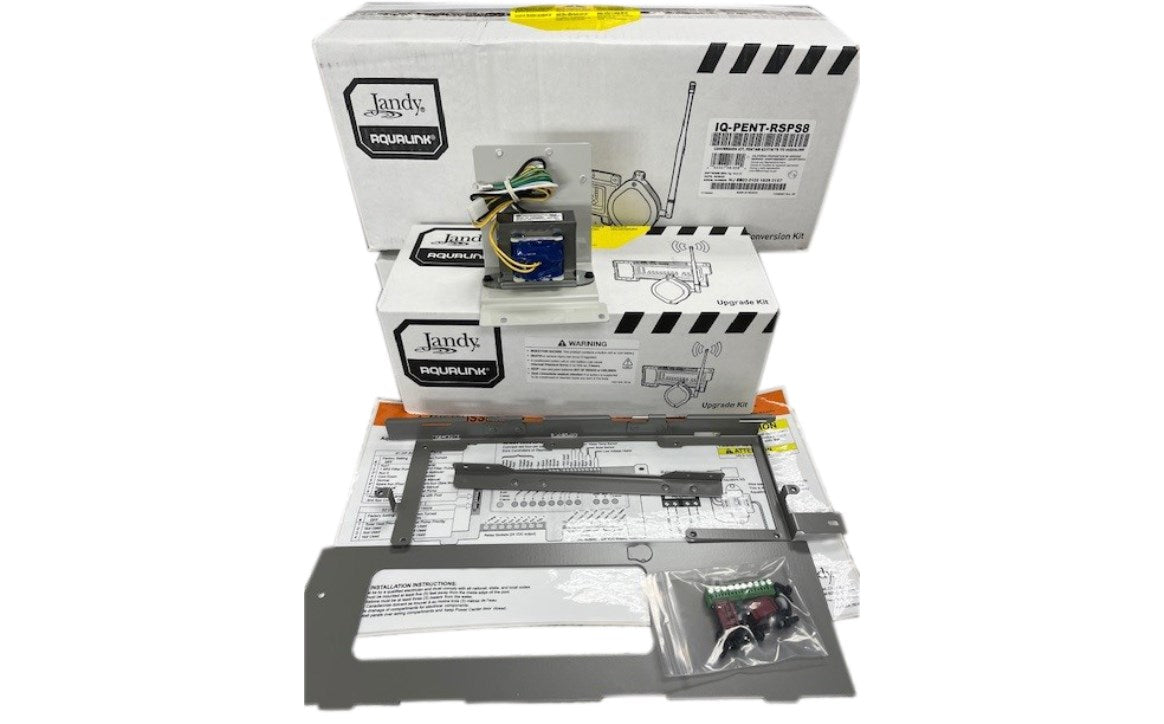 Jandy Pentair EasyTouch/IntelliTouch to AquaLink RS Pool & Spa 8 Conversion Kit with iAquaLink | IQ-PENT-RSPS8 by Pool Supply Wholesale