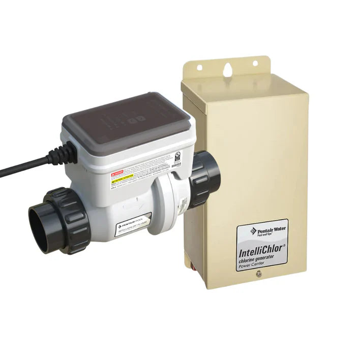 Pentair IntelliChlor Plus30 Salt Chlorine Generator with Power Center, 30,000 Gallons | 523733 by Pool Supply Wholesale