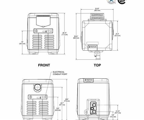 Pentair MasterTemp 200 Natural Gas Pool Heater, 200K BTU | 460730 – view 3 by Pool Supply Wholesale