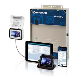 Hayward OmniPL 4-Relay Automation with TCELLS340 Salt Cell & Web Interface | HLPLUS4W by Pool Supply Wholesale