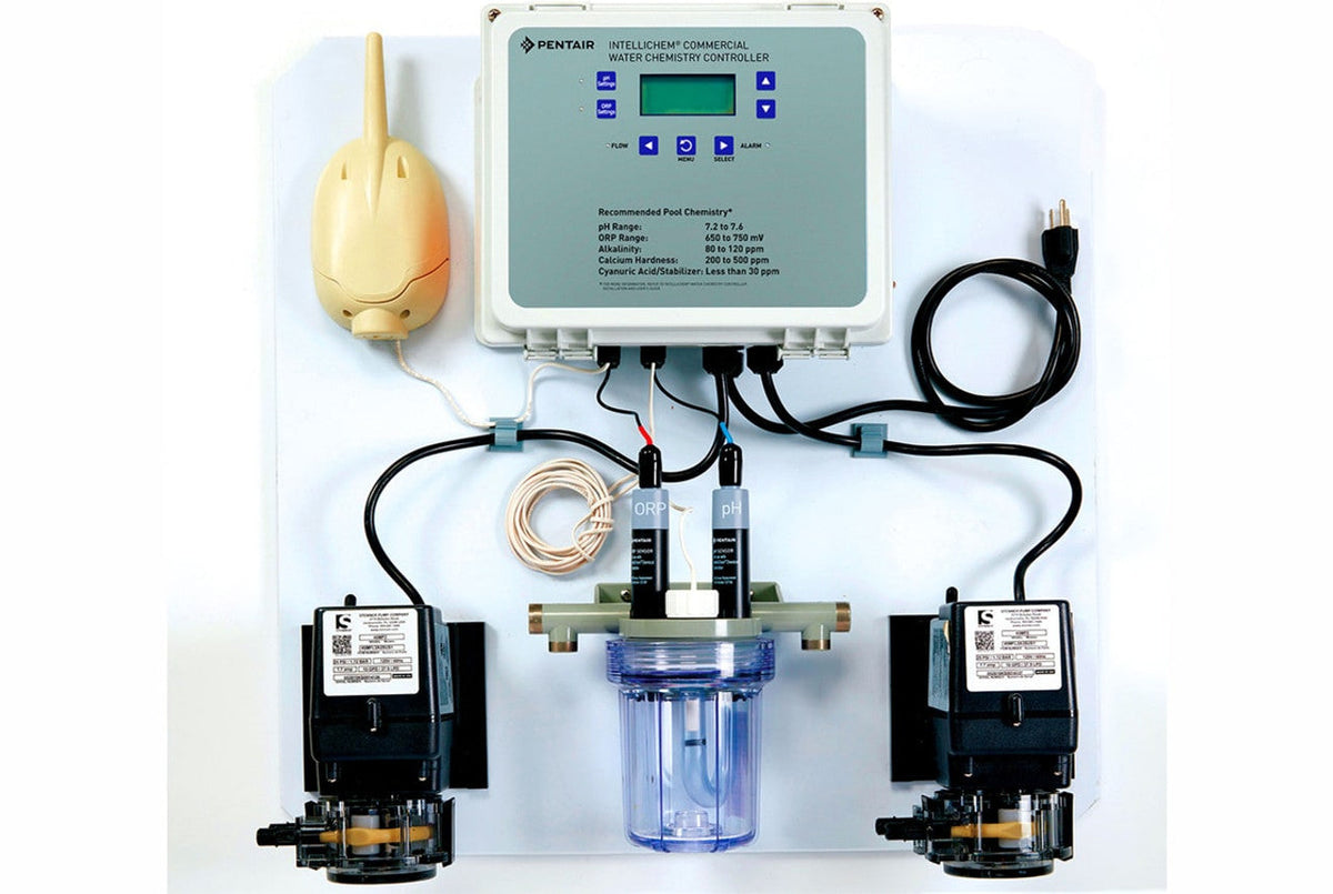 Pentair IntelliChem Commercial Chemical Controller with 2 Pumps | 522578 by Pool Supply Wholesale