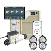 Pentair IntelliCenter i8PS Pool & Spa System with Load Center, WiFi, IntelliChlor Plus40 & 2 IntelliValves | 523961 by Pool Supply Wholesale
