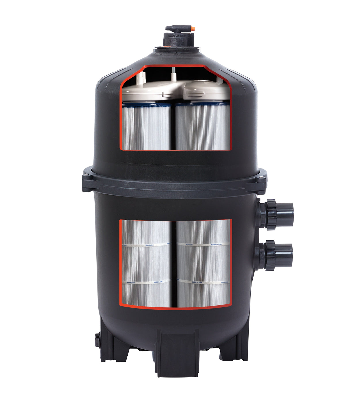 Hayward HCF Series Commercial Cartridge Filter, 700 sq ft, 150 GPM | HCF7030C by Pool Supply Wholesale