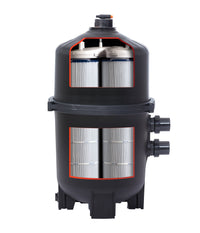 Hayward HCF Series Commercial Cartridge Filter, 700 sq ft, 150 GPM | HCF7030C by Pool Supply Wholesale