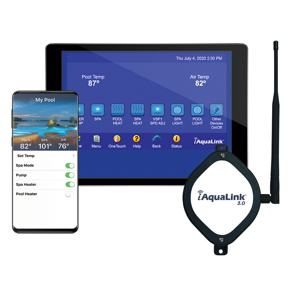 Jandy AquaLink RS PS6 Pool & Spa Automation Kit with Sub-Panel & iAquaLink | IQ906-PS-PC – view 2 by Pool Supply Wholesale