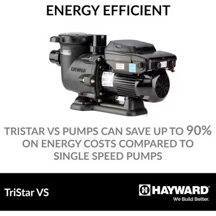 Hayward TriStar VS Variable-Speed Pool Pump, 1.85 HP, 230V | W3SP3202VSP – view 3 by Pool Supply Wholesale
