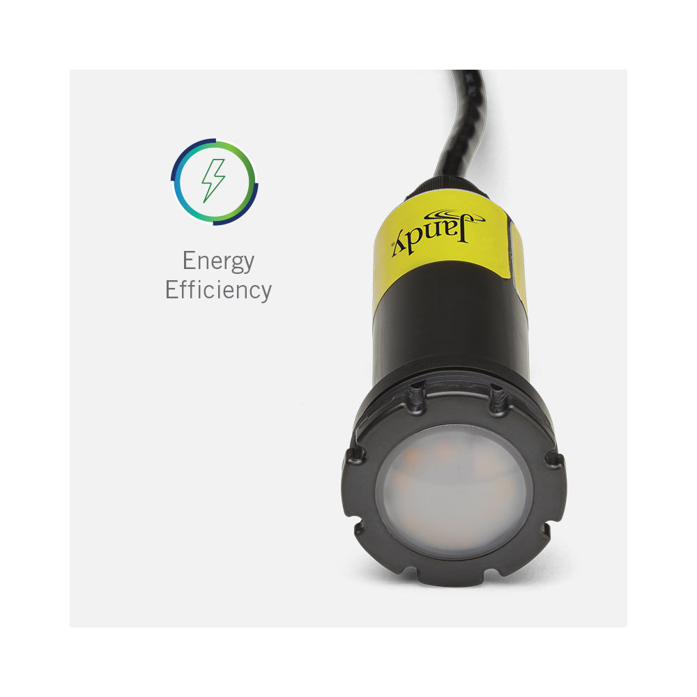 Jandy WaterColors Nicheless HydroCool RGBW LED Light, 12V, 12W, 100' Cord | JLU4C12W100 – view 2 by Pool Supply Wholesale